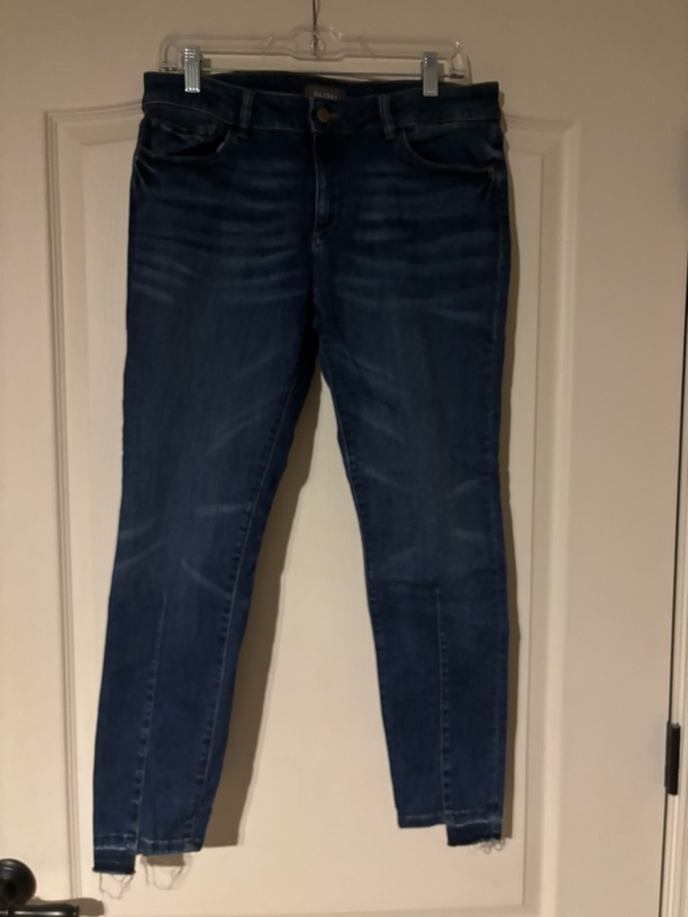 DL1961 Florence cropped Kody Women's Dark Blue Skinny Jeans